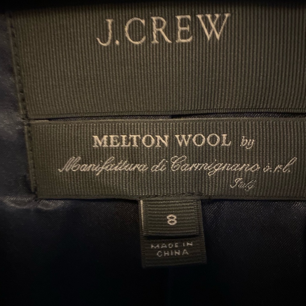 JCrew Wool Toggle Peacoat - Picture 4 of 7